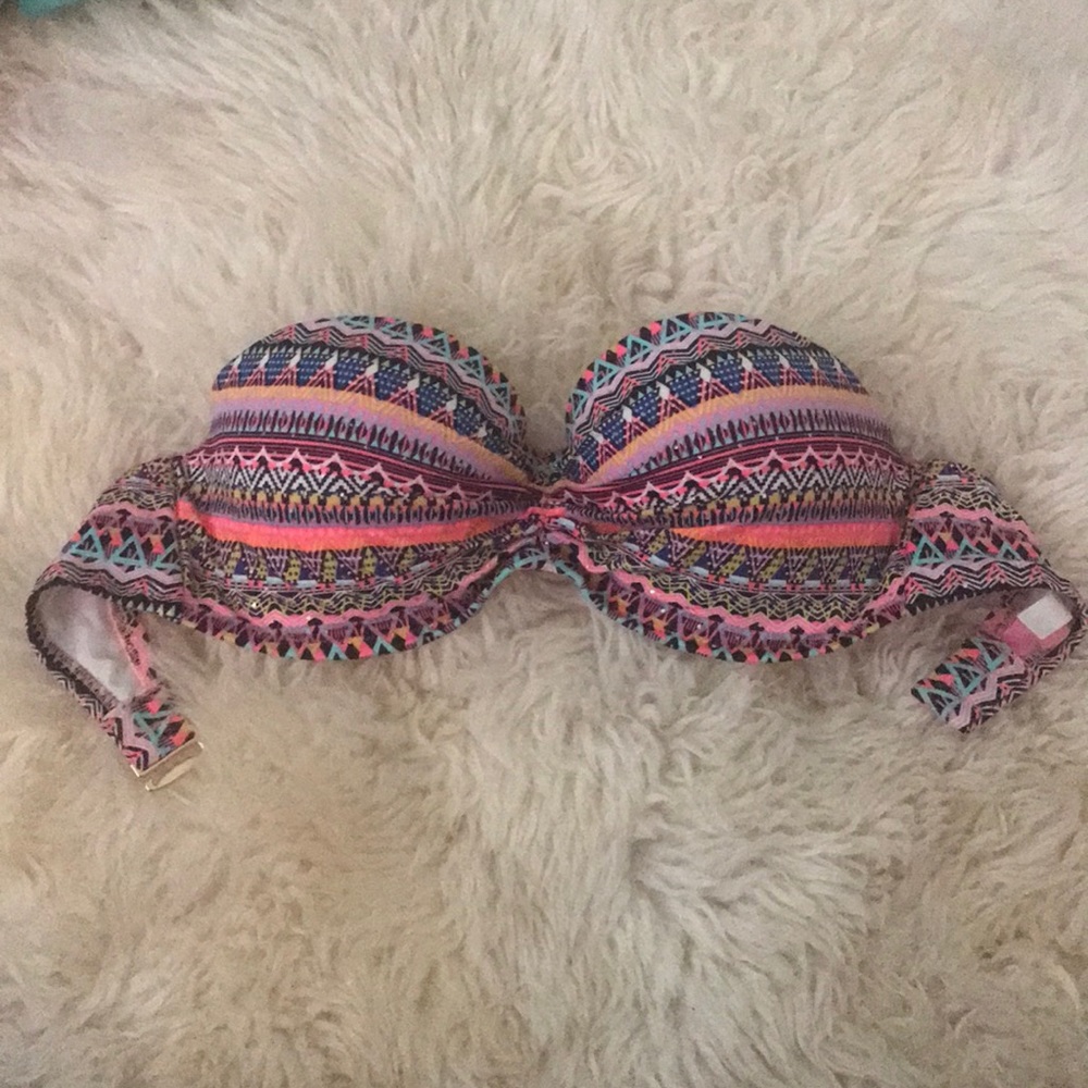 Victoria’s Secret TRIBAL PRINT Bandeau Bikini Top
